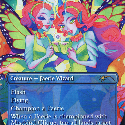 Mistbind Clique (SLD-116) - Secret Lair Drop (Borderless) Foil