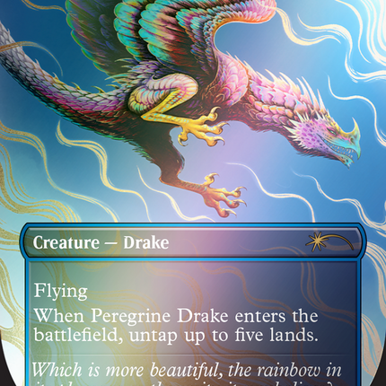 Peregrine Drake (SLD-1488) - Secret Lair Drop (Borderless) Foil