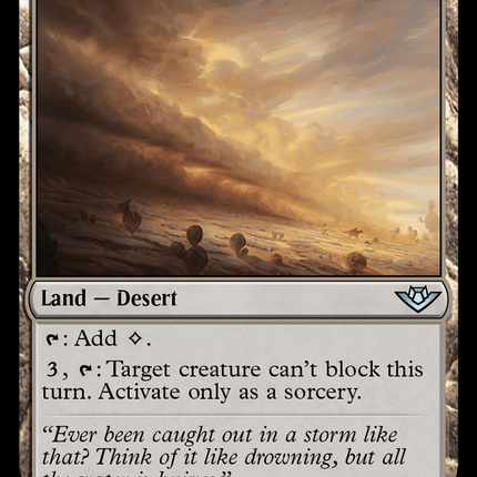 Sandstorm Verge (OTJ-263) - Outlaws of Thunder Junction Foil