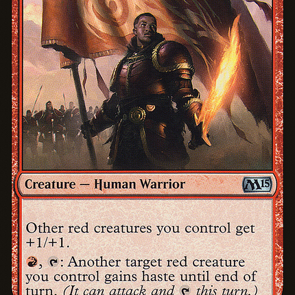 Paragon of Fierce Defiance (M15-158) - Magic 2015 Foil
