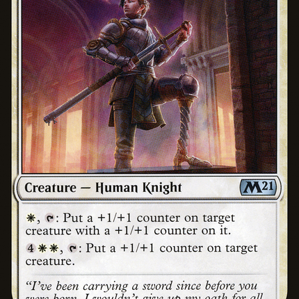 Tempered Veteran (M21-041) - Core Set 2021