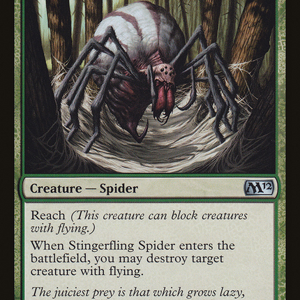 Stingerfling Spider (M12-197) - Magic 2012