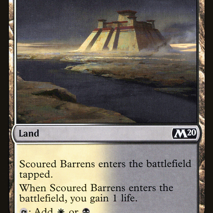 Scoured Barrens (M20-251) - Core Set 2020