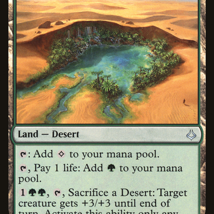 Hashep Oasis (HOU-177) - Hour of Devastation Foil