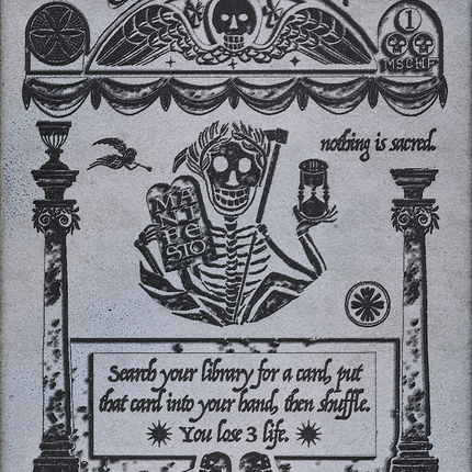 Grim Tutor (SLD-365) - Secret Lair Drop (Borderless) Foil