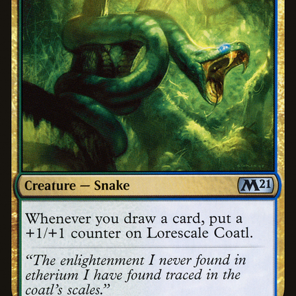 Lorescale Coatl (M21-221) - Core Set 2021