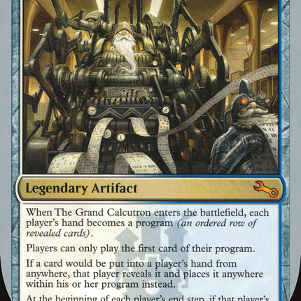 The Grand Calcutron (UST-131) - Unstable