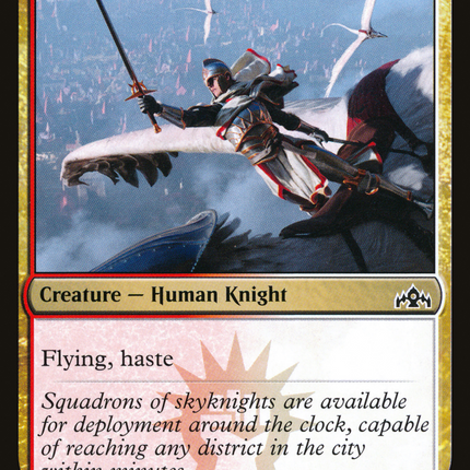 Skyknight Legionnaire (GRN-198) - Guilds of Ravnica Foil