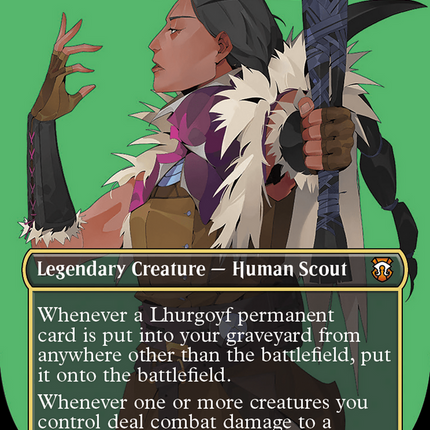 Disa the Restless (M3C-139) - Modern Horizons 3 Commander (Borderless) Foil