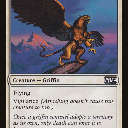 Griffin Sentinel (M12-021) - Magic 2012 Foil