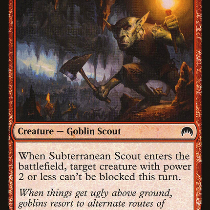 Subterranean Scout (ORI-164) - Magic Origins Foil