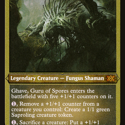 Ghave, Guru of Spores (Foil Etched) (2X2-498) - Double Masters 2022 Foil