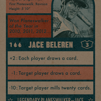 Jace Beleren // Jace Beleren (SLD-1454) - Secret Lair Drop: (Full Art) (Borderless) Foil