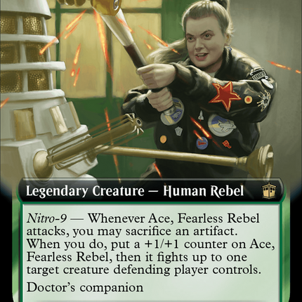 Ace, Fearless Rebel (WHO-393) - Doctor Who: (Extended Art)