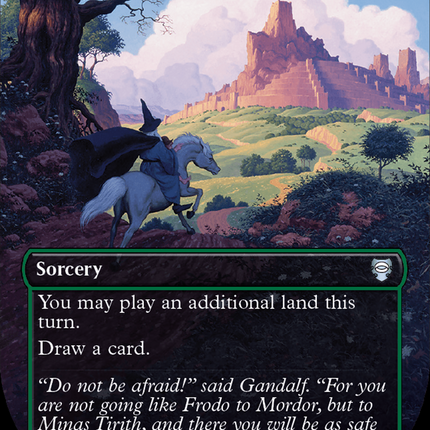 Explore (LTC-528) - Tales of Middle-earth Commander (Borderless)