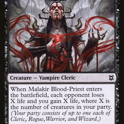 Malakir Blood-Priest (ZNR-110) - Zendikar Rising Foil