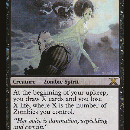 Graveborn Muse (10E-145) - Tenth Edition Foil