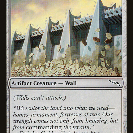 Steel Wall (MRD-248) - Mirrodin Foil