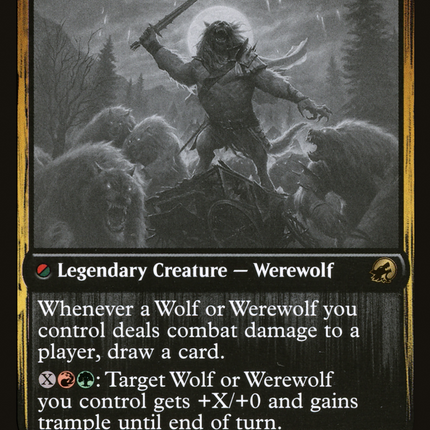 Tovolar, Dire Overlord // Tovolar, the Midnight Scourge (DBL-246) - Innistrad: Double Feature: (Double Faced Transform) Foil