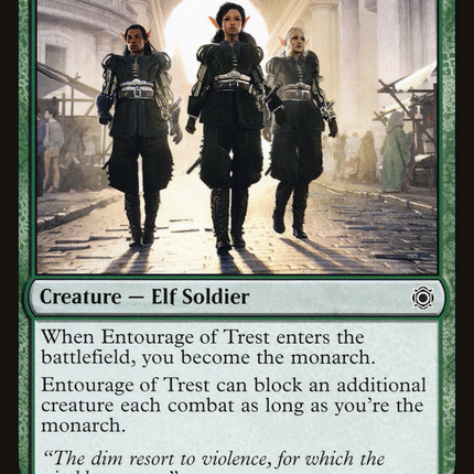 Entourage of Trest (CN2-064) - Conspiracy: Take the Crown Foil