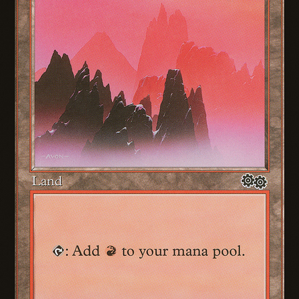 Mountain (USG-345) - Urza's Saga