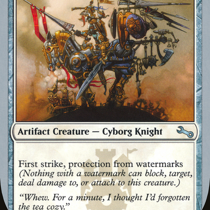 Knight of the Kitchen Sink (UST-12F) - Unstable Foil