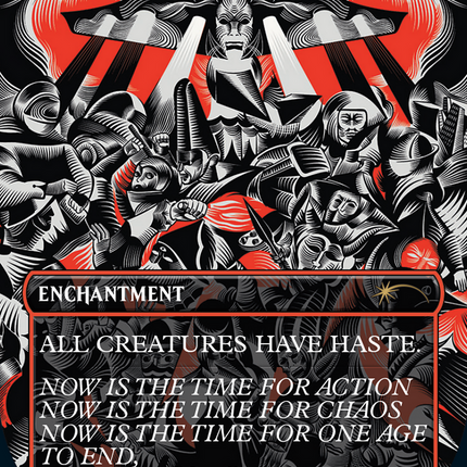 Mass Hysteria (SLD-1426) - Secret Lair Drop (Borderless) Foil