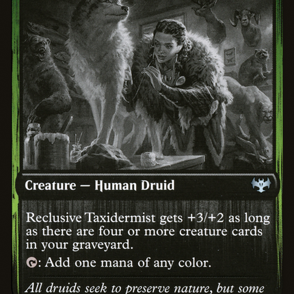 Reclusive Taxidermist (DBL-481) - Innistrad: Double Feature Foil