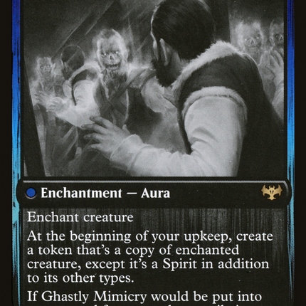 Mirrorhall Mimic // Ghastly Mimicry (DBL-335) - Innistrad: Double Feature: (Double Faced Transform) Foil