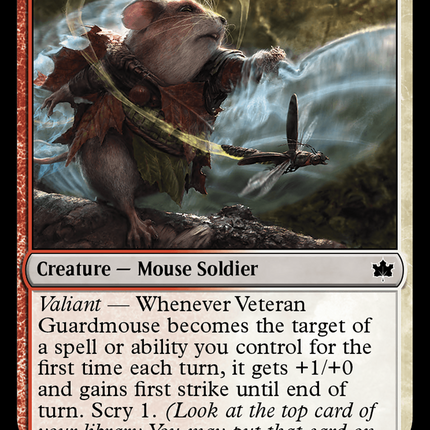 Veteran Guardmouse (BLB-237) - Bloomburrow