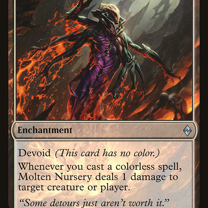 Molten Nursery (BFZ-130) - Battle for Zendikar: (devoid) Foil