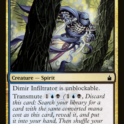 Dimir Infiltrator (RAV-203) - Ravnica: City of Guilds Foil