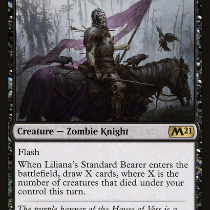 Liliana's Standard Bearer (M21-110) - Core Set 2021