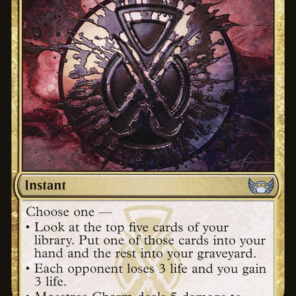Maestros Charm (SNC-199) - Streets of New Capenna Foil