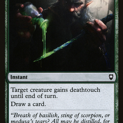 Poison the Blade (CLB-248) - Commander Legends: Battle for Baldur's Gate Foil