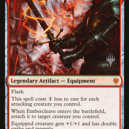 Embercleave (PPELD-120) - Throne of Eldraine Promos Foil