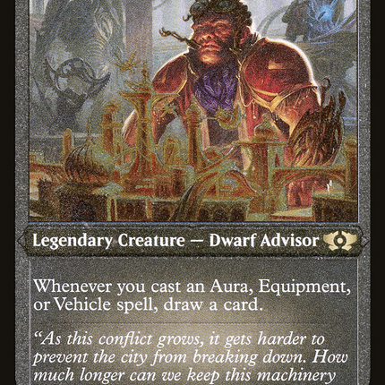 Sram, Senior Edificer (Foil Etched) (MUL-071) - Multiverse Legends Foil
