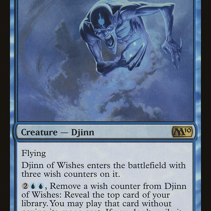 Djinn of Wishes (M10-050) - Magic 2010 Foil