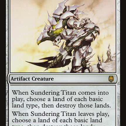 Sundering Titan (DST-146) - Darksteel Foil