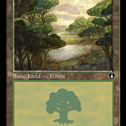Forest (CMM-450) - Commander Masters Foil