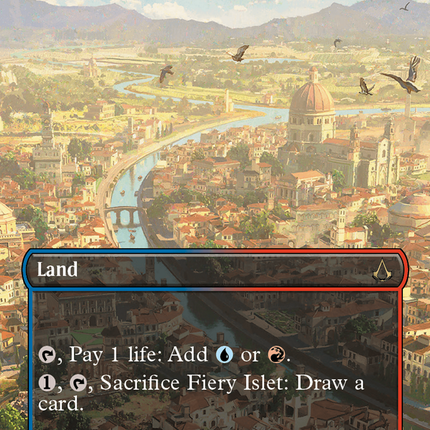 Fiery Islet (ACR-112) - Assassin's Creed (Borderless) Foil
