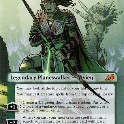 Vivien, Monsters' Advocate (IKO-277) - Ikoria: Lair of Behemoths (Borderless)