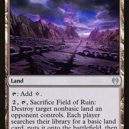 Field of Ruin (THB-242) - Theros Beyond Death Foil