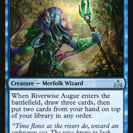 Riverwise Augur (RIX-048) - Rivals of Ixalan Foil