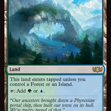 Hinterland Harbor (TDC-371) - Commander: Tarkir: Dragonstorm