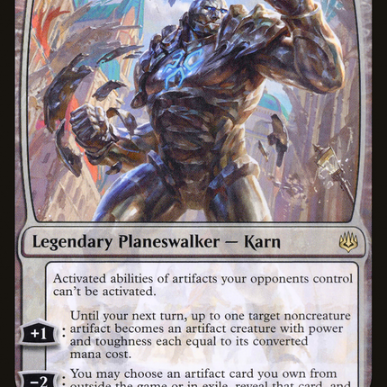 Karn, the Great Creator (WAR-001) - War of the Spark Foil