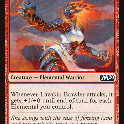 Lavakin Brawler (M20-147) - Core Set 2020 Foil