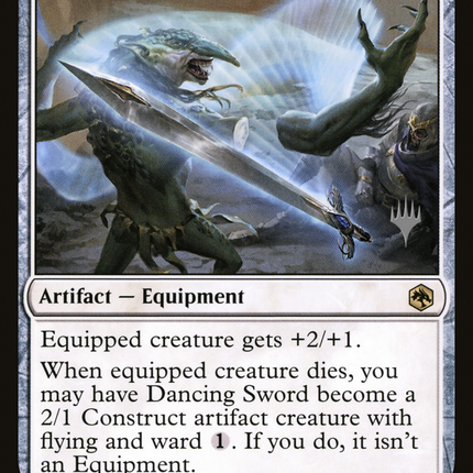 Dancing Sword (PPAFR-008) - Adventures in the Forgotten Realms Promos Foil