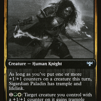Sigardian Paladin (DBL-514) - Innistrad: Double Feature Foil