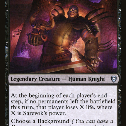Sarevok, Deathbringer (CLB-144) - Commander Legends: Battle for Baldur's Gate Foil